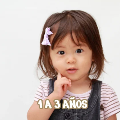 1 a 3 años